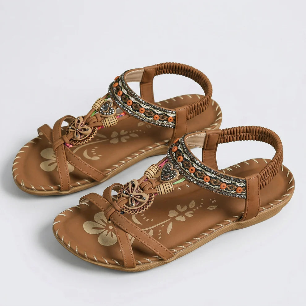 Sandalias de estilo ibicenco que combinan comodidad y elegancia