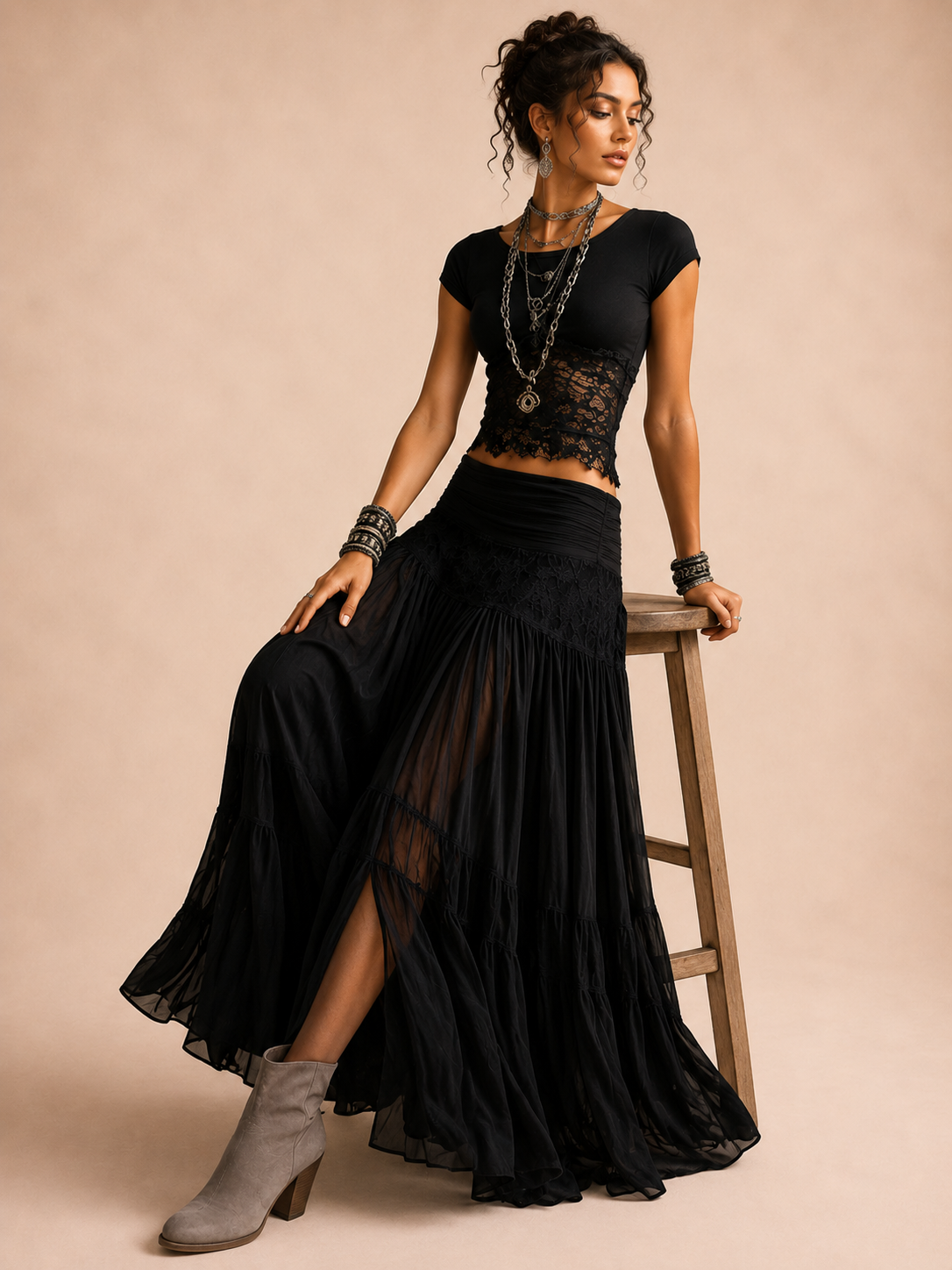 Lucia - Conjunto Boho Elegante