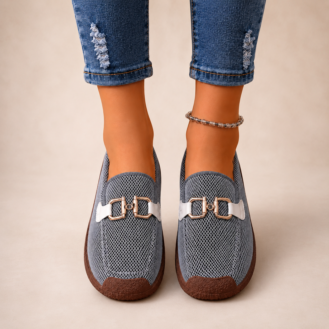 Marina - Zapatilla tipo mocasín
