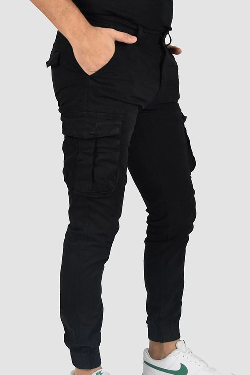 Pantalones con bolsillo y puños