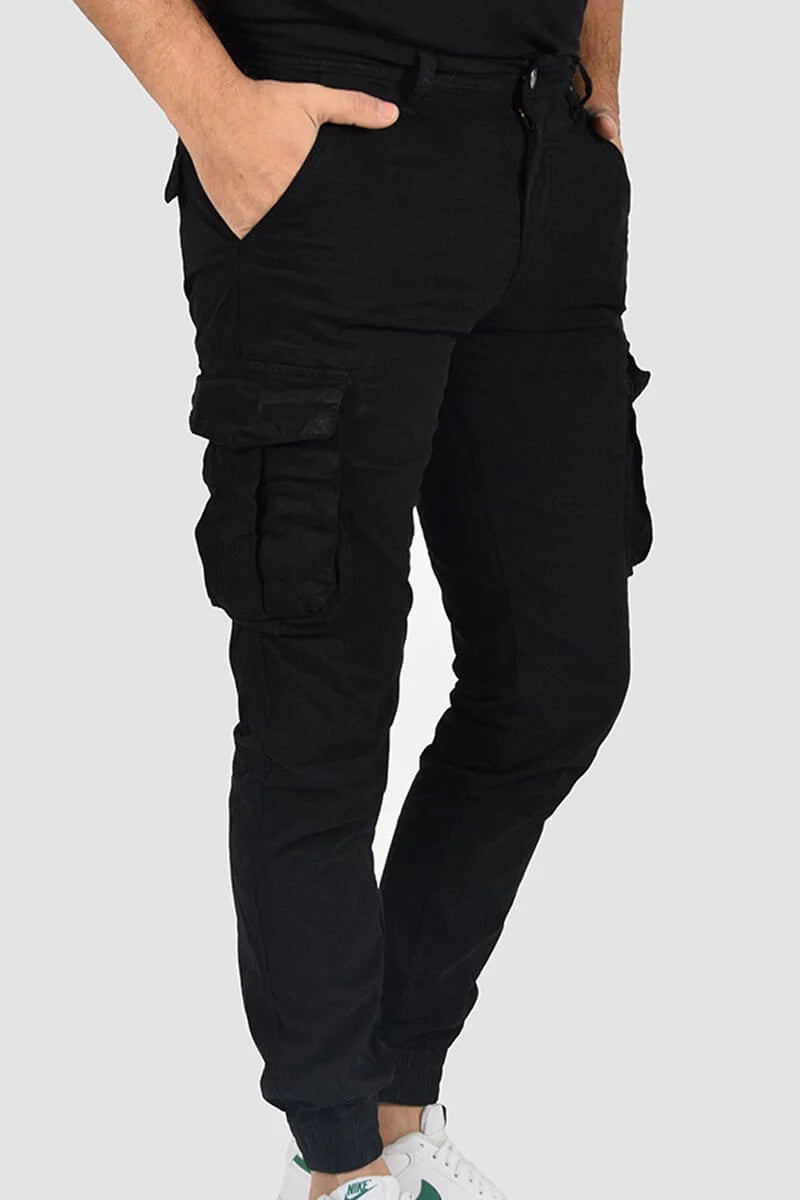 Pantalones con bolsillo y puños