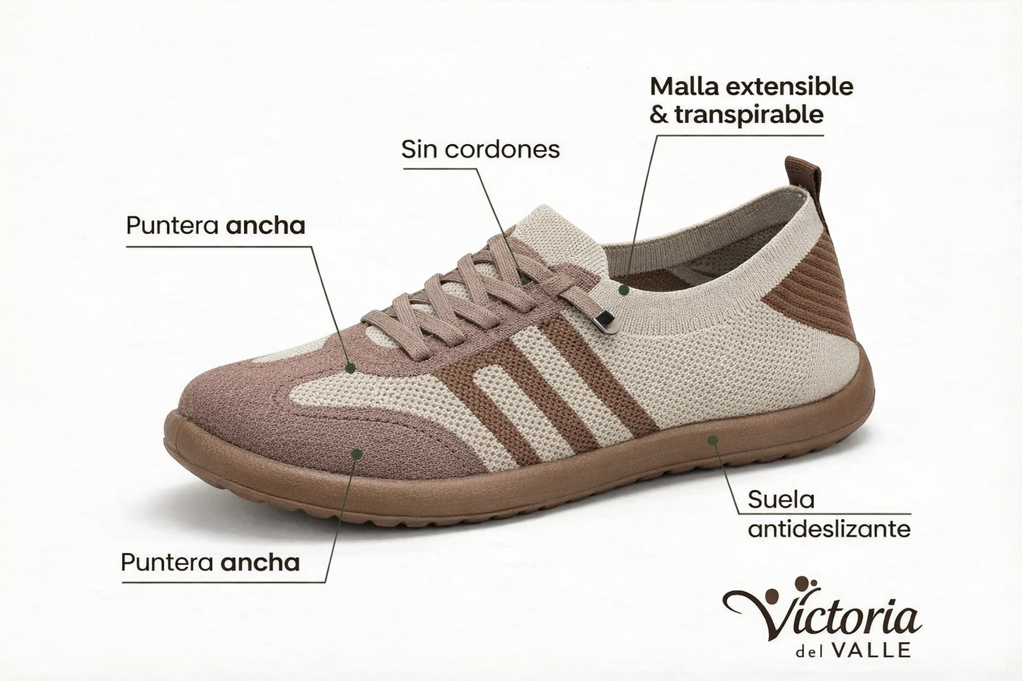 ErgoNova™ - Zapatillas deportivas ortopédicas de confort para mujer