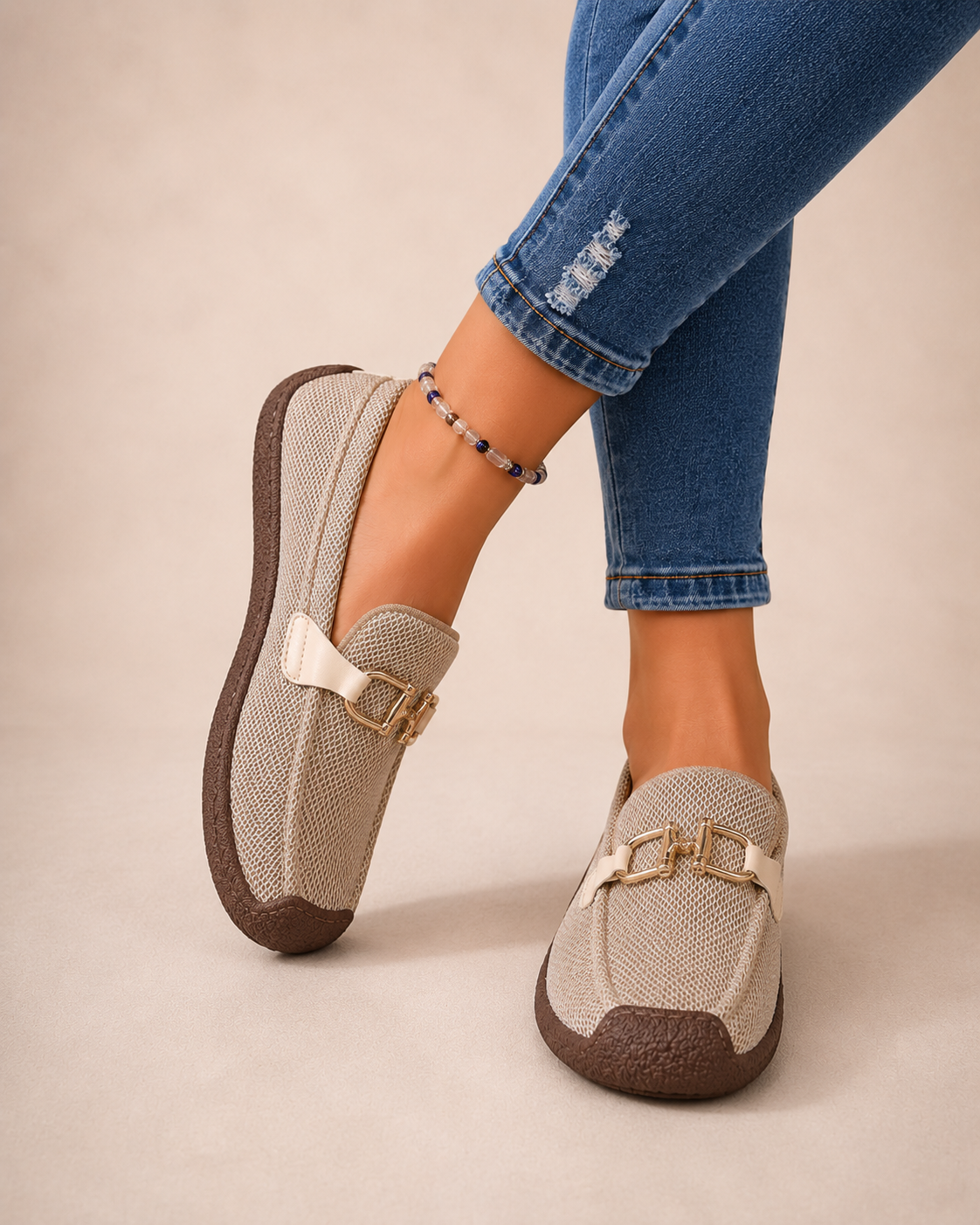 Marina - Zapatilla tipo mocasín