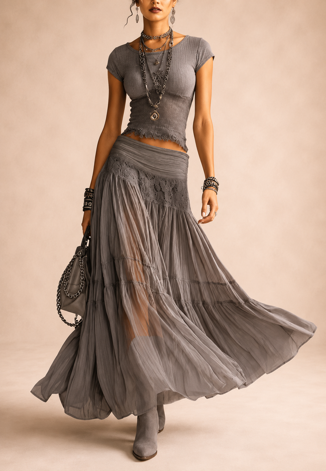 Lucia - Conjunto Boho Elegante