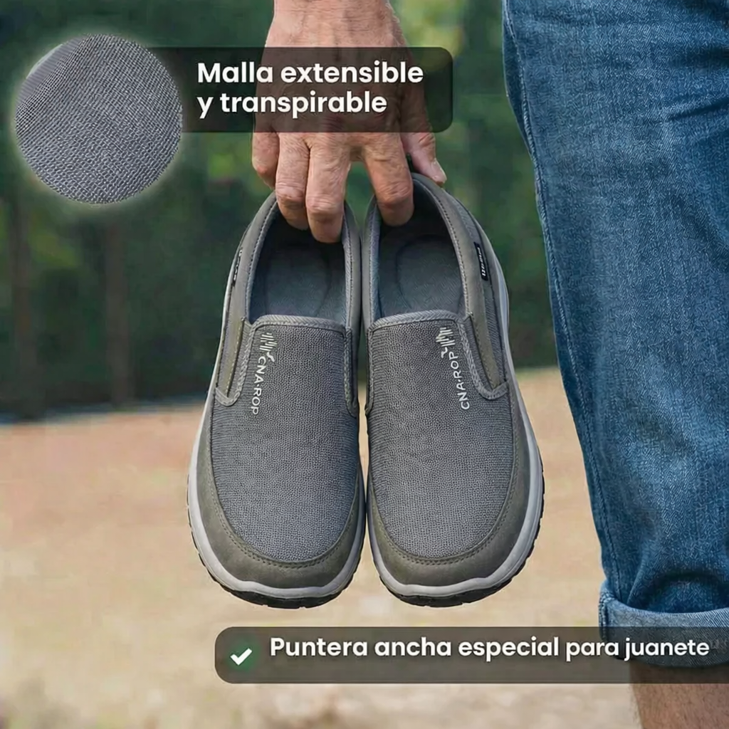 Zapatillas para caminar con comodidad ortopédica