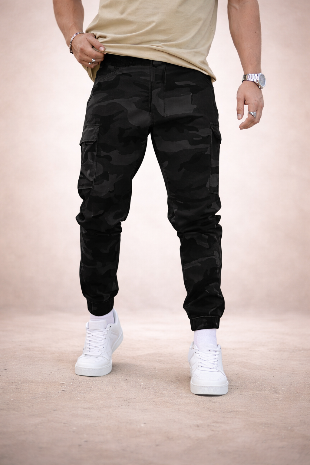 Pantalones de camuflaje de alta calidad para hombre