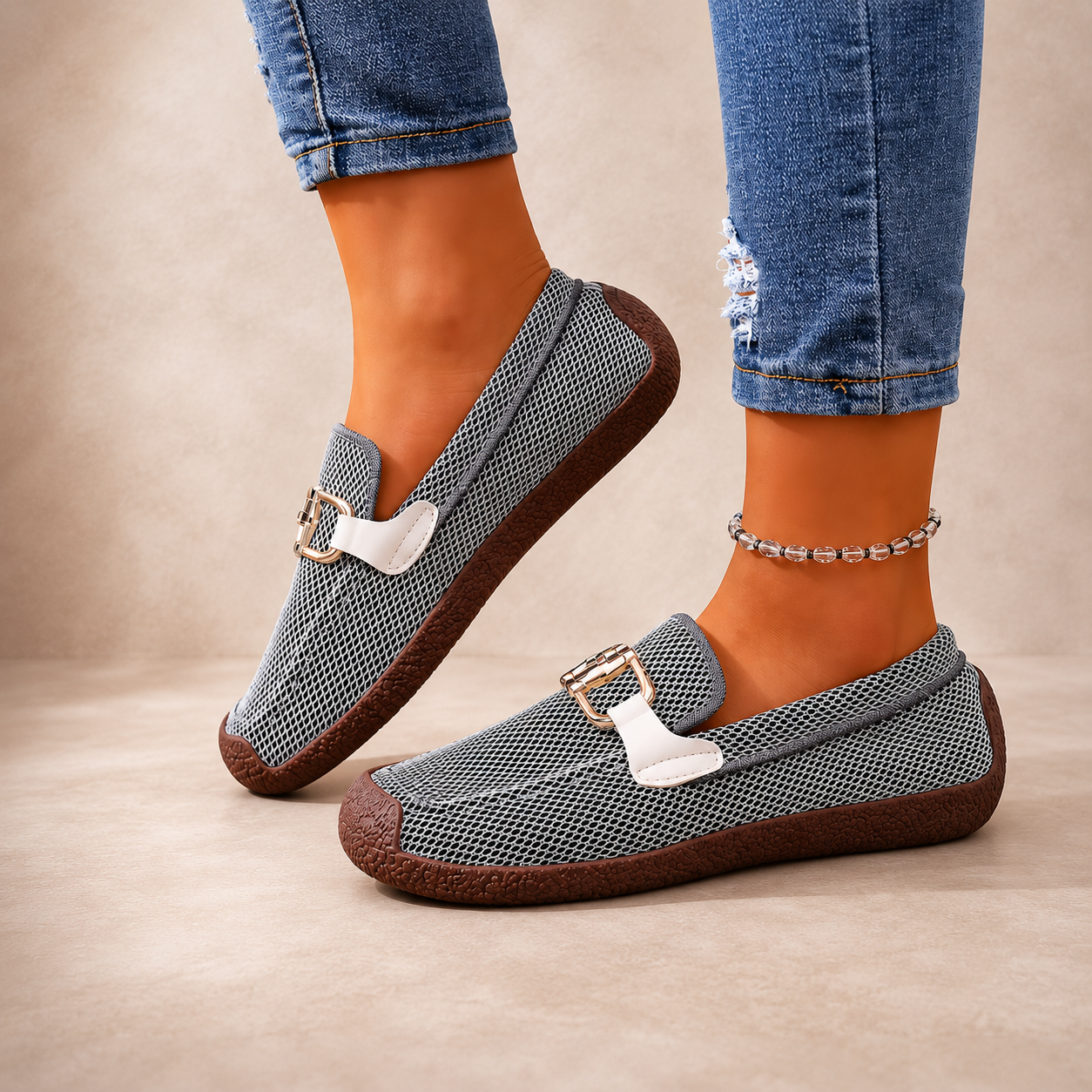 Marina - Zapatilla tipo mocasín