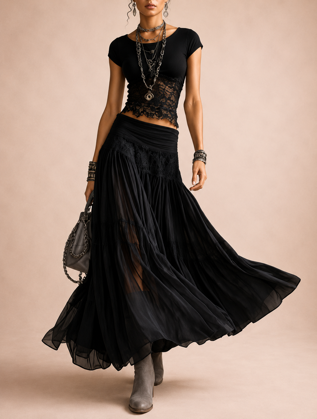 Lucia - Conjunto Boho Elegante