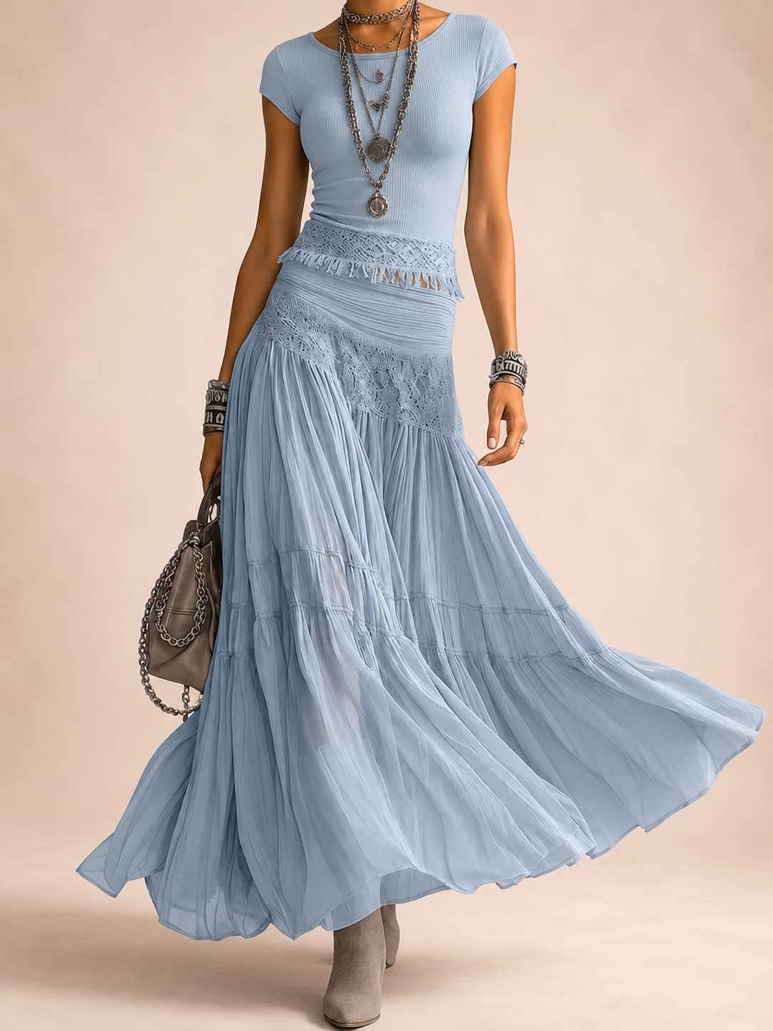Lucia - Conjunto Boho Elegante